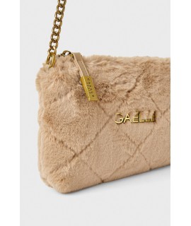 Borsa Gaelle Paris Nero Gaacw01150 Cammello