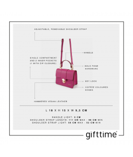 Borsa Donna Label Rose JAQUELINE Fuxia