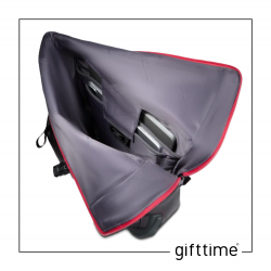 Zaino roll-top "Piquadro x Ducati" porta pc 15,6" CA6291C2OWD Nero
