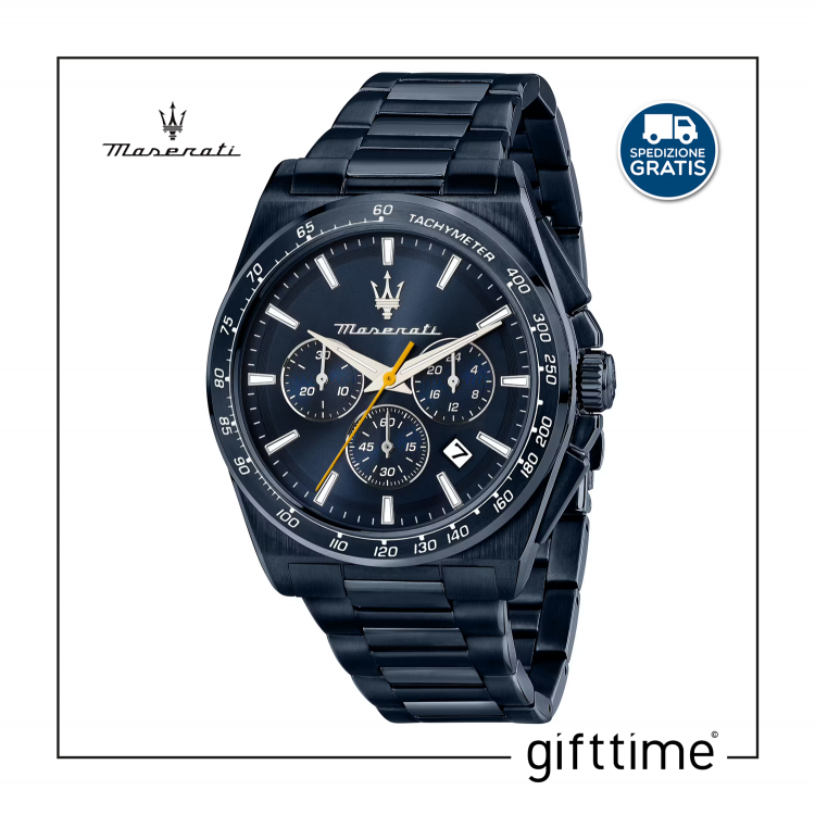 Orologio Uomo Maserati Velocita' Blu Edition R8873652008 Orologio Uomo Maserati Velocita' Blu Edition R8873652008