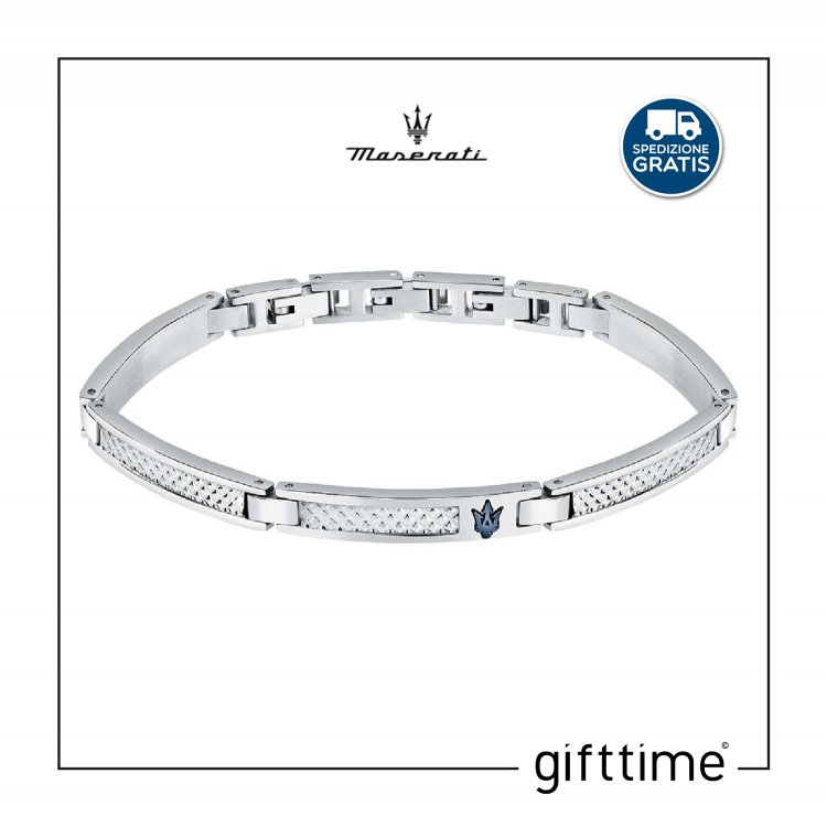 Bracciale Uomo Maserati Acciaio JM423AVD21 Bracciale Uomo Maserati Acciaio JM423AVD21