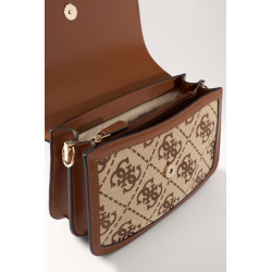 Borsa Donna Guess JG975521 Latte Logo