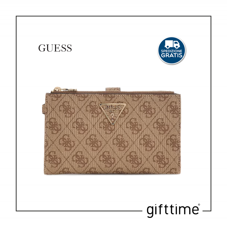 Portafoglio Donna Guess SG7459157 Latte Logo