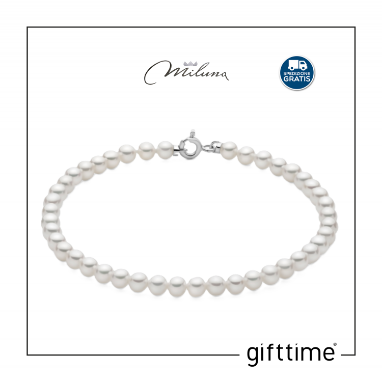 Bracciale Donna Miluna PBR3772BX Oro 375